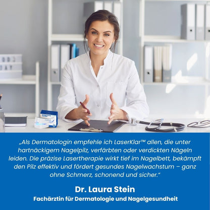 LaserKlar™ | Medizinischer Nagelpilz-Laser