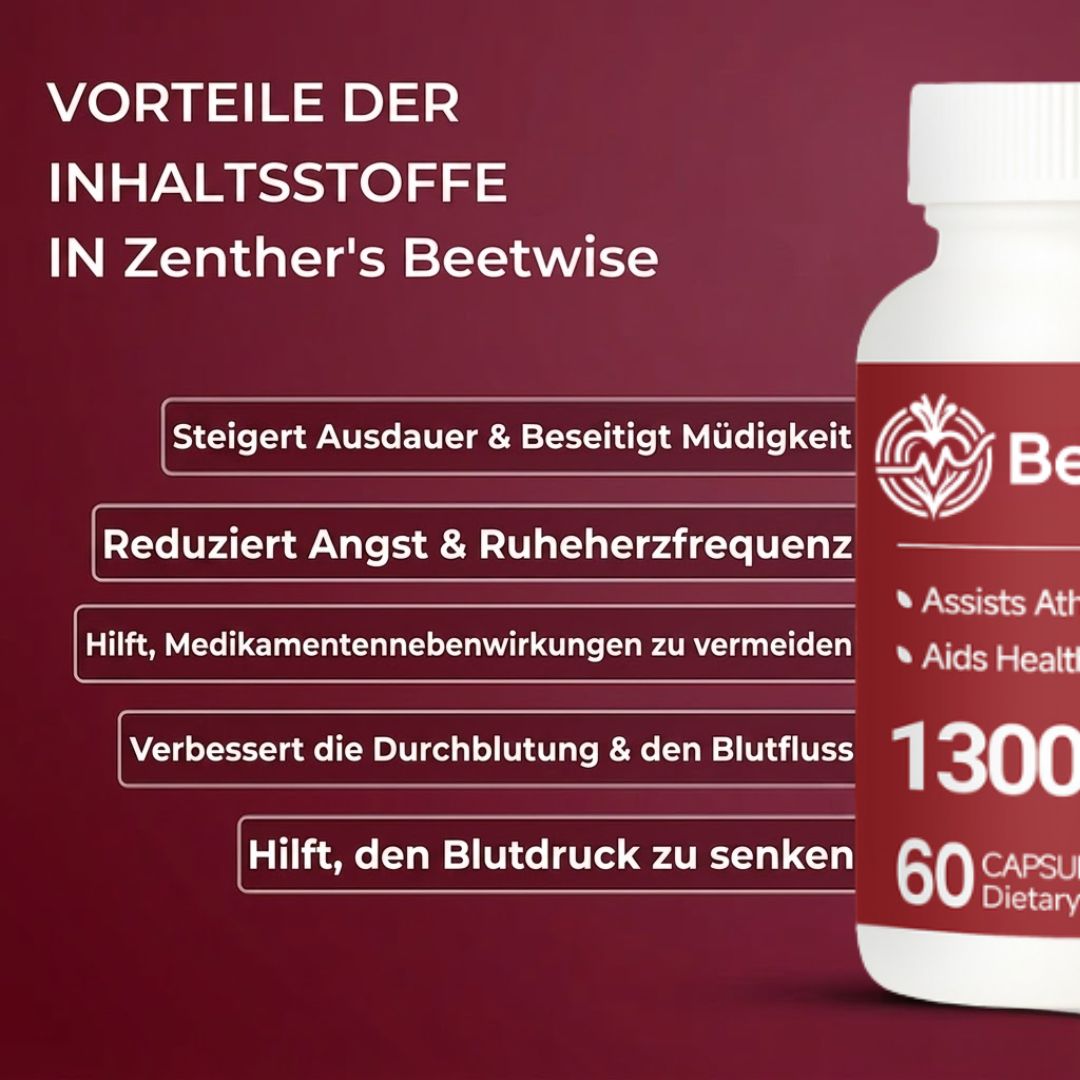 BeetPulse™ | Rote-Bete-basierte Kapsel-Formel