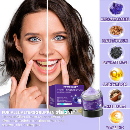 HydroDent™ | Beseitigt 97 % aller Karies und Zahnempfindlichkeit in nur 5 Tagen!