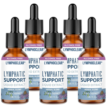 LymphoClear™ | Kräutertropfen gegen Blähungen und Schwellungen