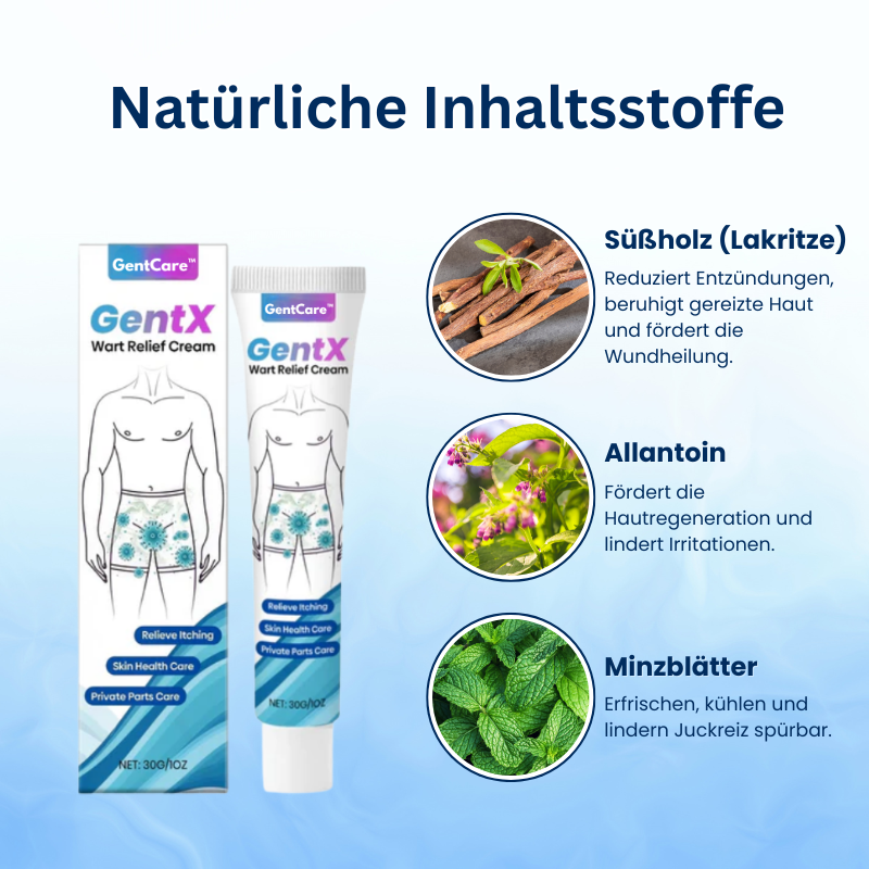 GentCare™ | Creme zur Linderung von Genitalwarzen