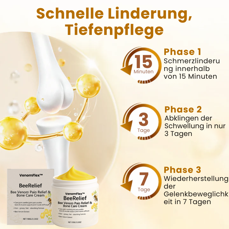 VenomFlex™ | Schmerzcreme mit gereinigtem Bienengift