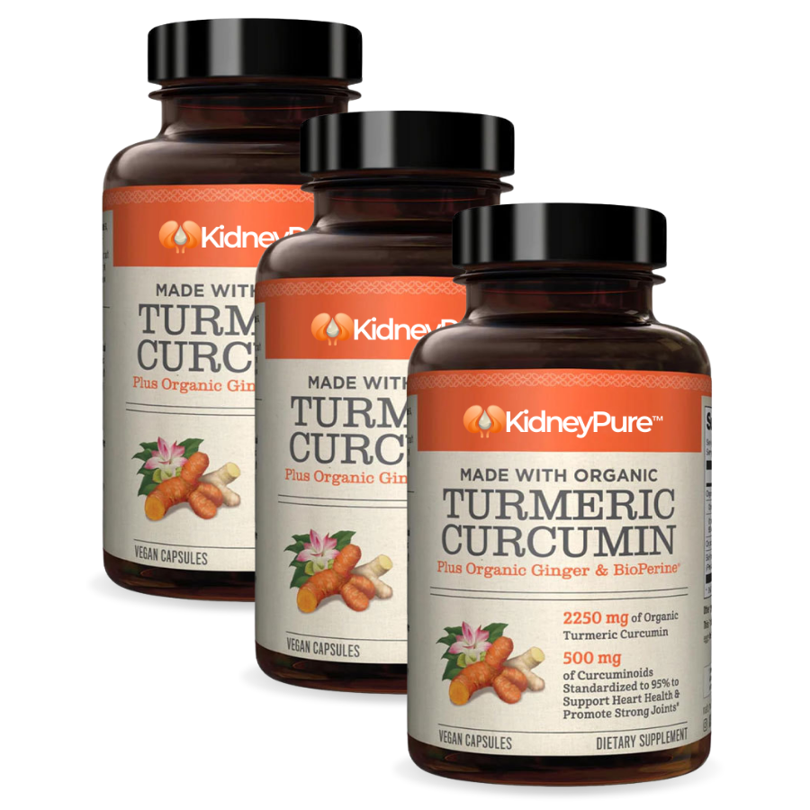 KidneyPure™ | Kurkuma + Ingwer + BioPerine® für die Nierengesundheit
