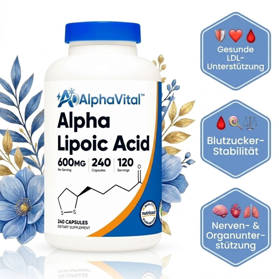 AlphaVital™ | Nahrungsergänzungsmittel mit antioxidativer Wirkung