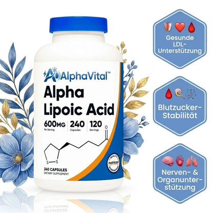 AlphaVital™ | Nahrungsergänzungsmittel mit antioxidativer Wirkung