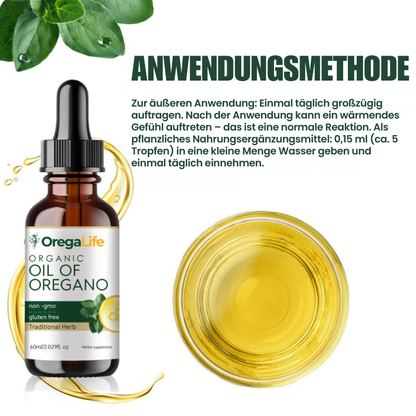 OregaLife™ | Organische Detox-Öltropfen für eine gesunde Verdauung