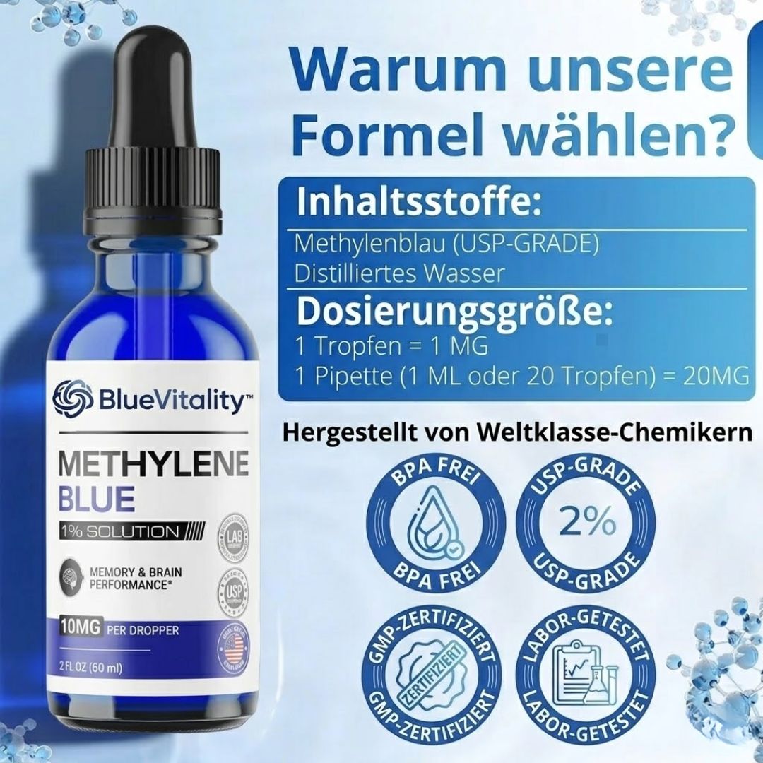 BlueVitality™ | Methylenblau-Lösung