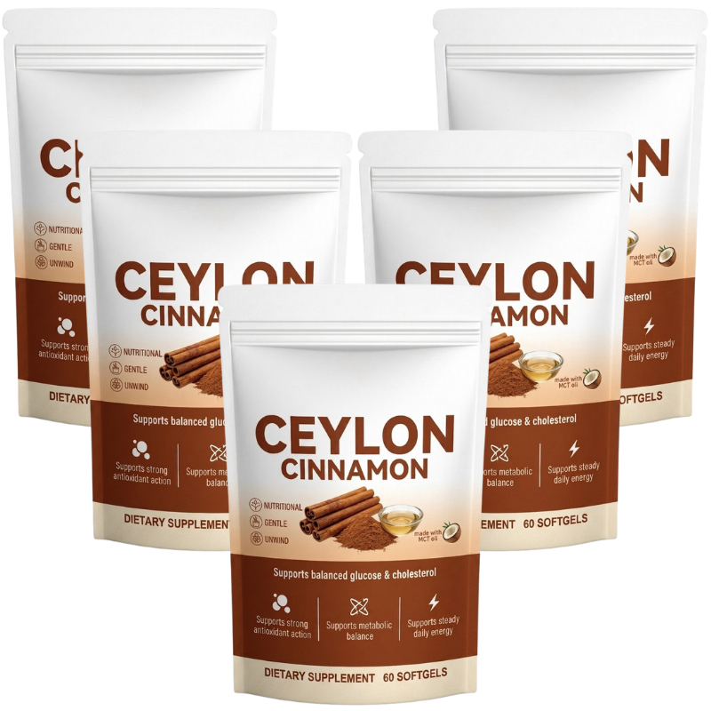 CeylonCinnamon™ | Ceylon-Zimt mit 7.200 mg Äquivalent und MCT-Öl