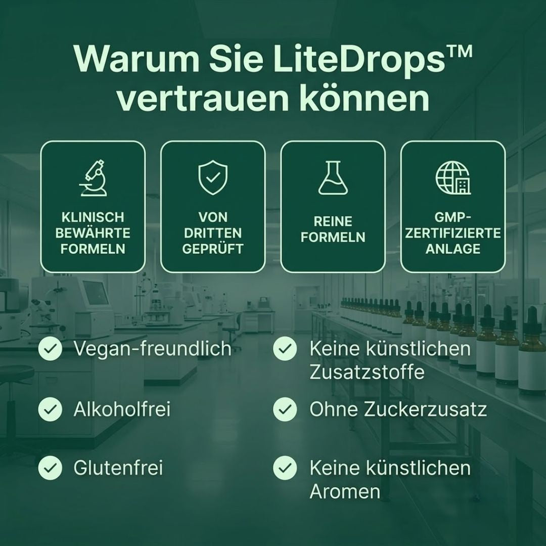 LiteDrops™ | Unterstützung der Lymphdrainage