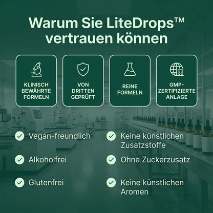 LiteDrops™ | Unterstützung der Lymphdrainage
