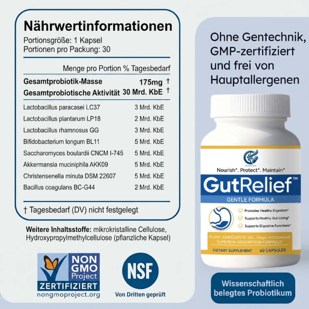 GutRelief™ | Verdauungskapsel