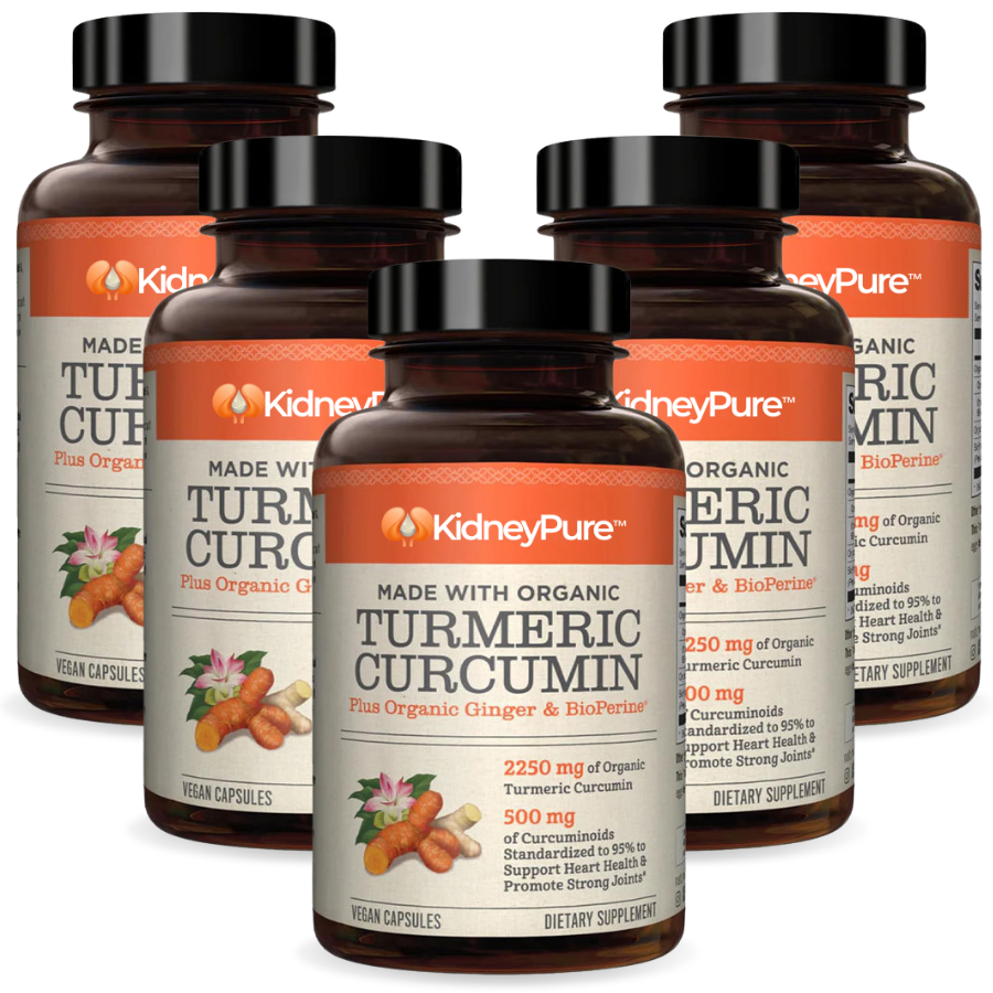 KidneyPure™ | Kurkuma + Ingwer + BioPerine® für die Nierengesundheit