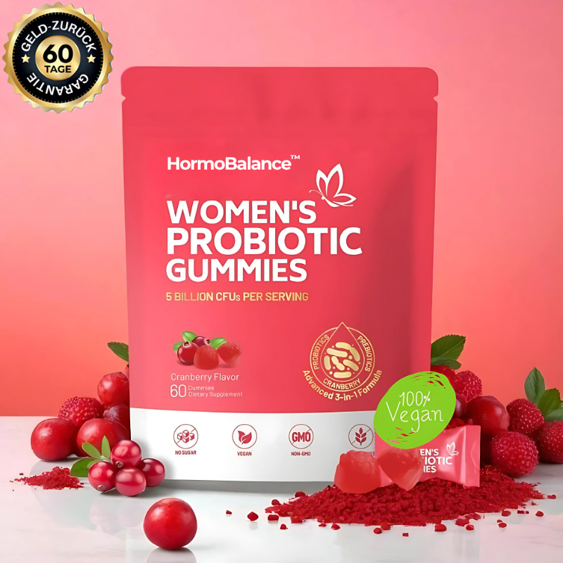 HormoBalance™ | Probiotische Gummies für Frauen