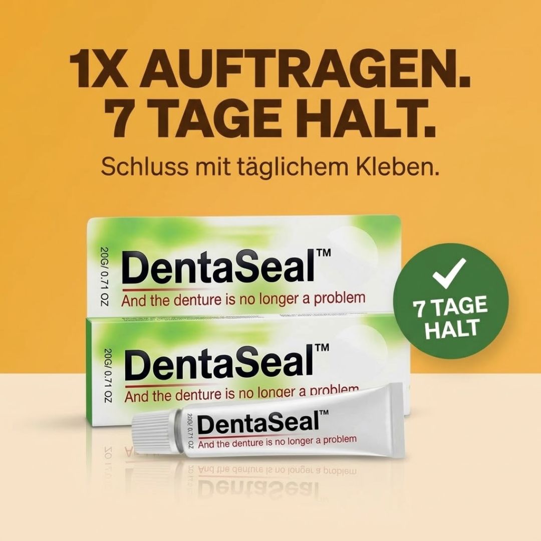 DentaSeal™ | Haftgel für Zahnprothesen