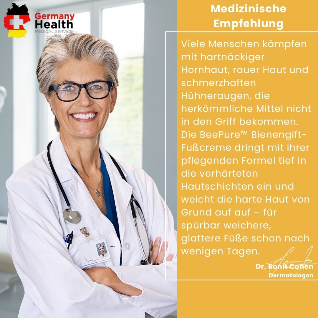 BeePure™  | Bienengift-Fußcreme