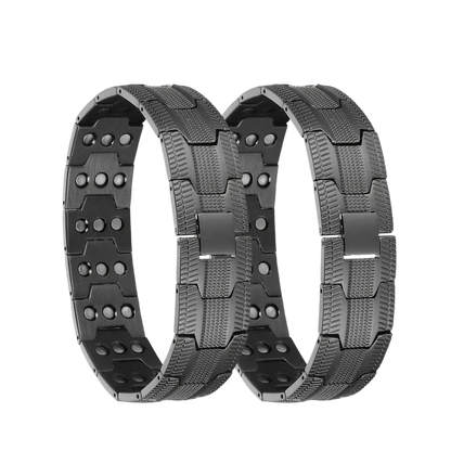 MagnoElite™ | Elegantes magnetisches Kupferarmband für Männer