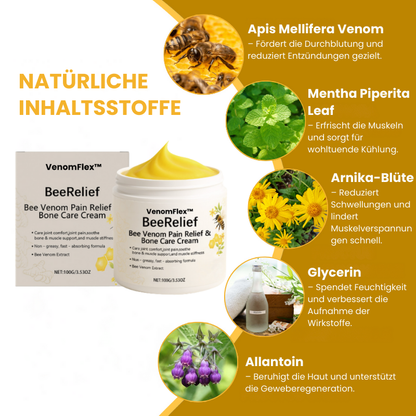 VenomFlex™ | Schmerzcreme mit gereinigtem Bienengift