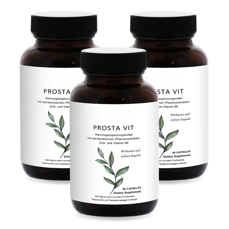 ProstaVit™ | 5 natürliche Wirkstoffe gegen Prostatabeschwerden