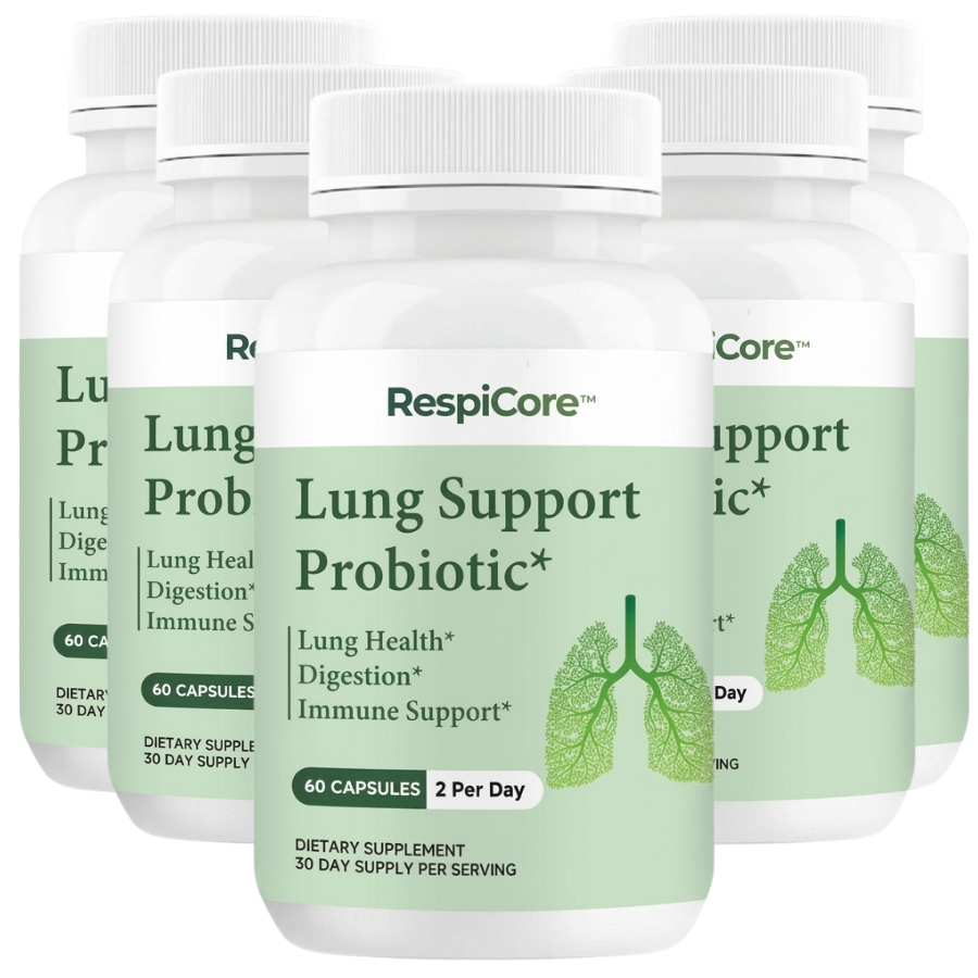 RespiCore™ | Natürliche Lungenunterstützungs-Probiotika