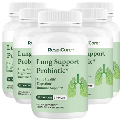 RespiCore™ | Natürliche Lungenunterstützungs-Probiotika