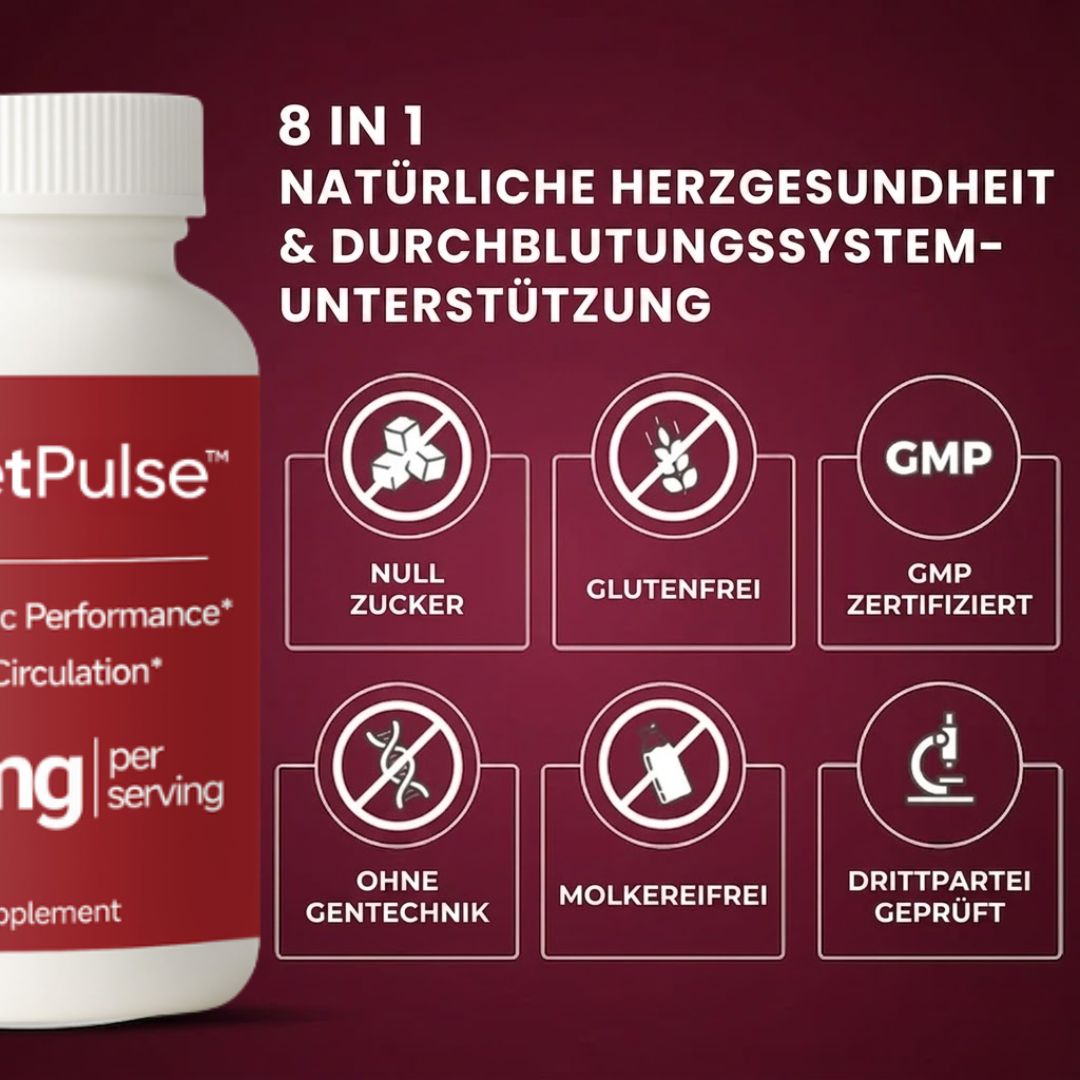 BeetPulse™ | Rote-Bete-basierte Kapsel-Formel