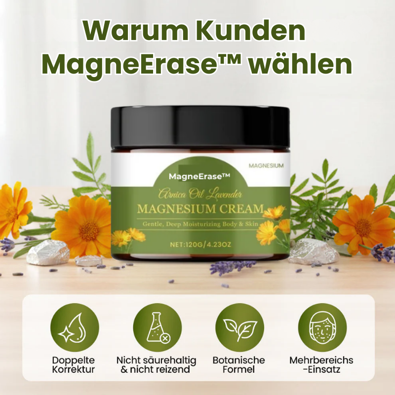 MagneErase™ | Magnesium Hauterneuerungs-Creme