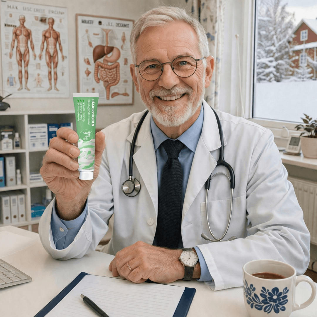 HemoEase™ Creme | Lindert 99 % der Hämorrhoidenschmerzen bereits bei der ersten Anwendung