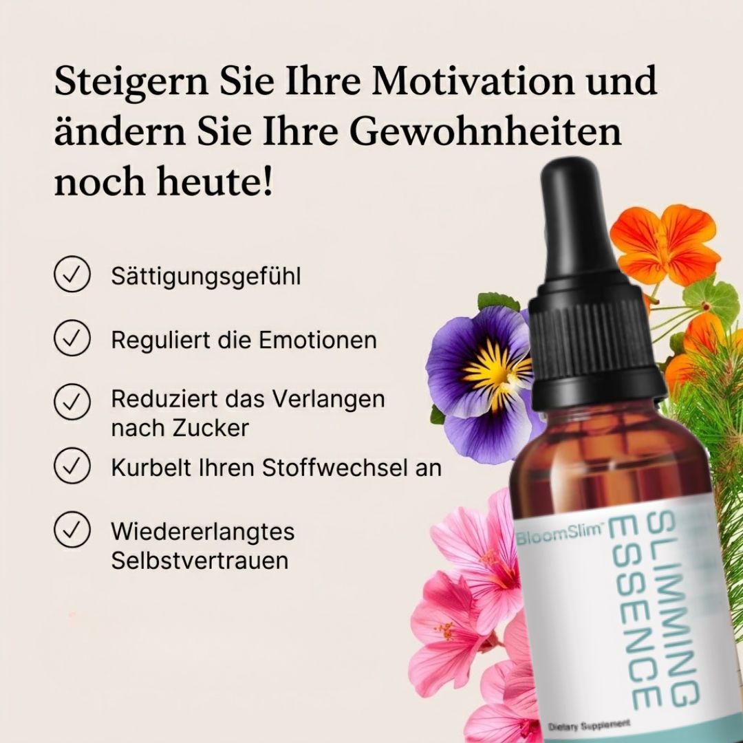 BloomSlim™  | Tropfen zur Unterstützung des Gewichtsmanagements
