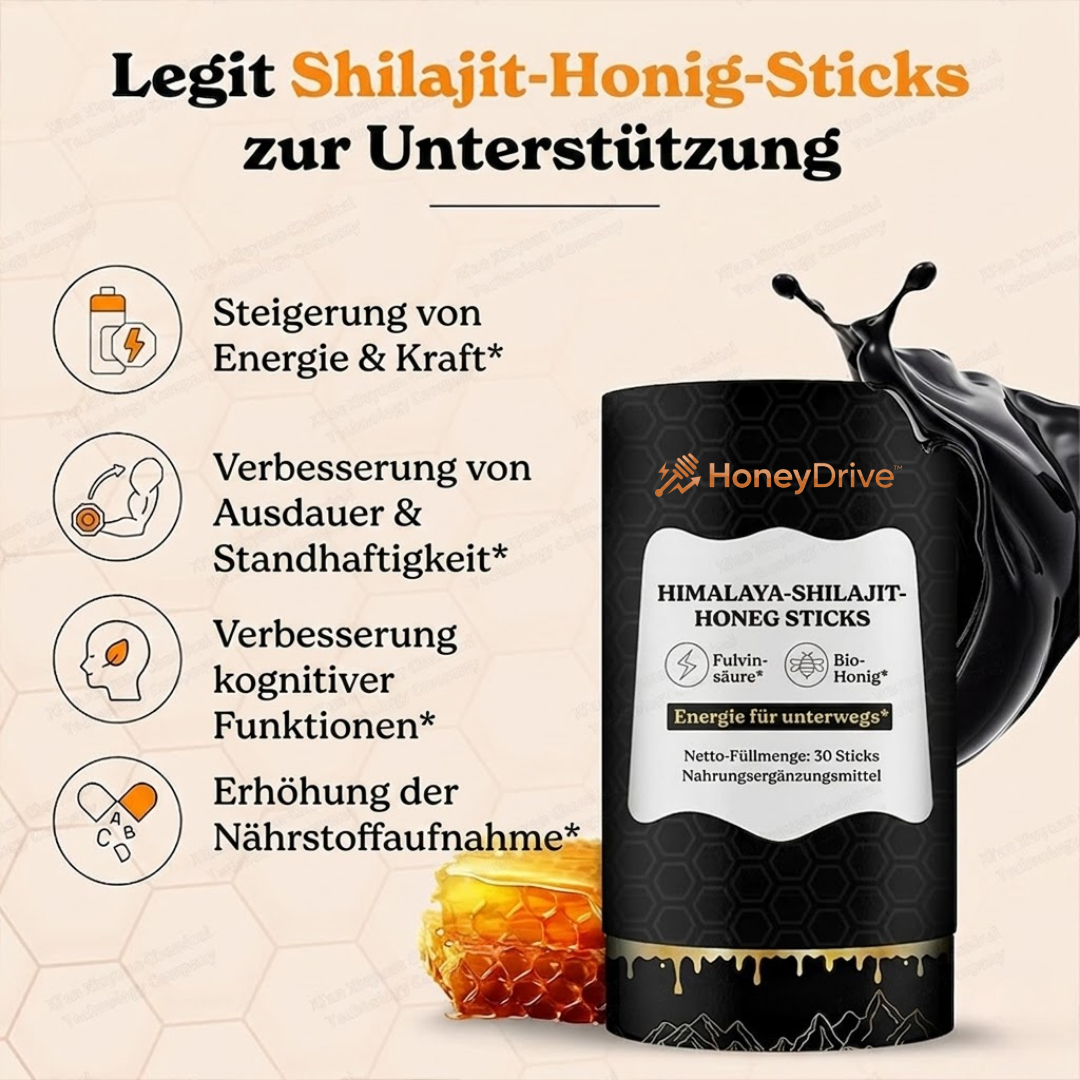 HoneyDrive™ | Männer-Performance-Honig