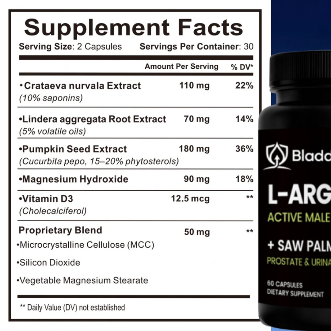 BladderEase™ | Prostata-Kapseln