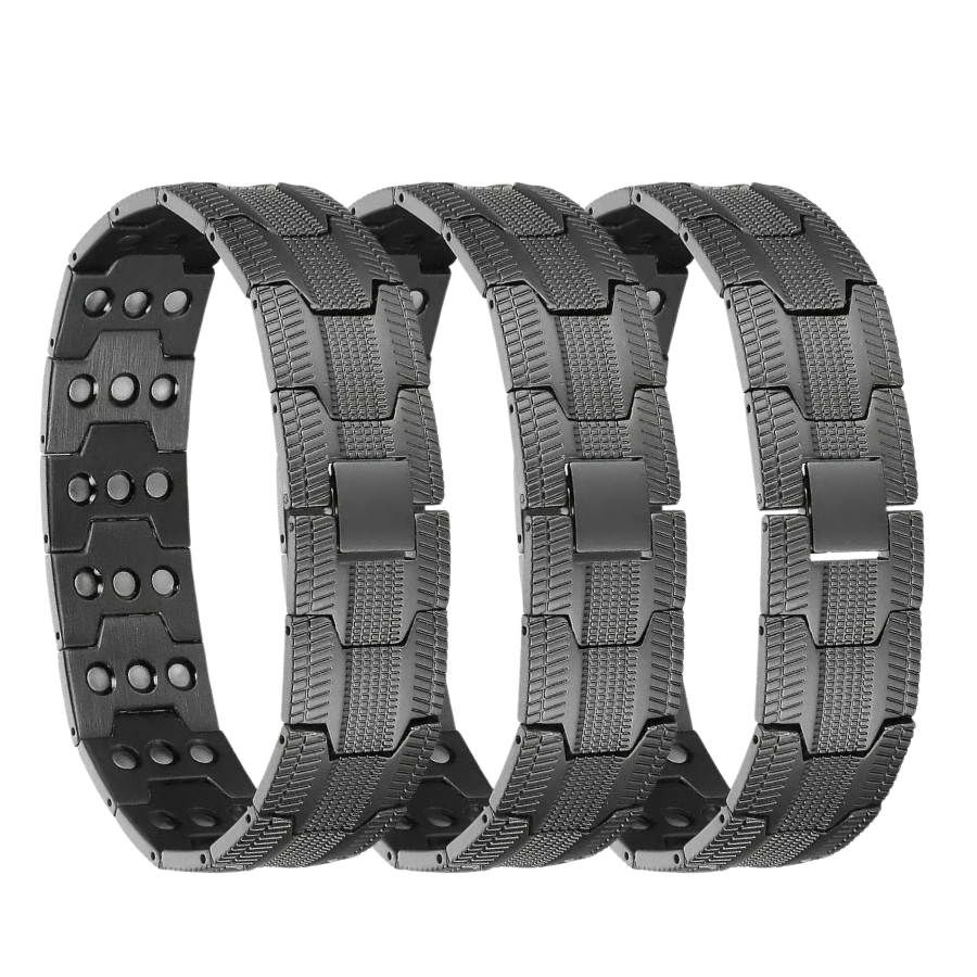 MagnoElite™ | Elegantes magnetisches Kupferarmband für Männer