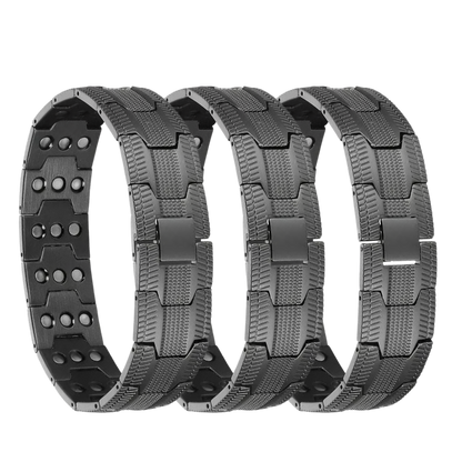 MagnoElite™ | Elegantes magnetisches Kupferarmband für Männer