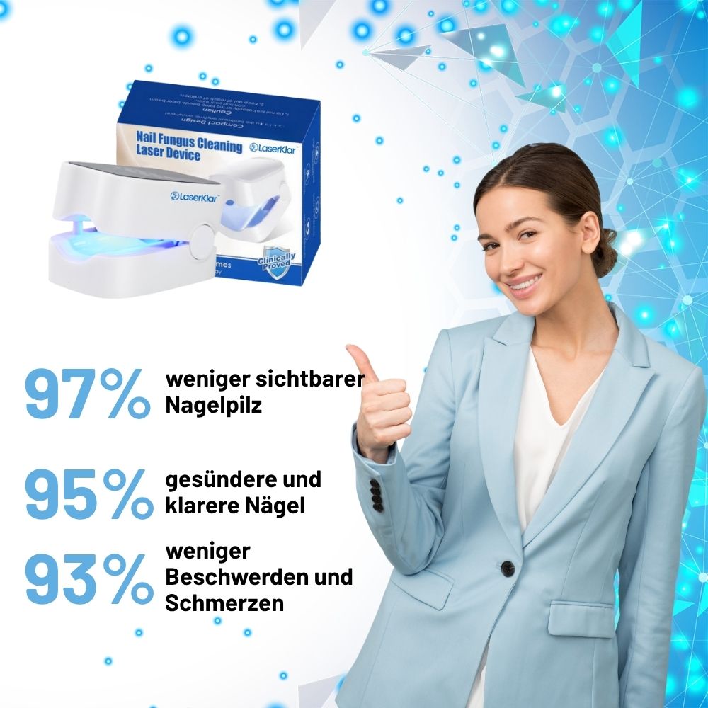 LaserKlar™ | Medizinischer Nagelpilz-Laser