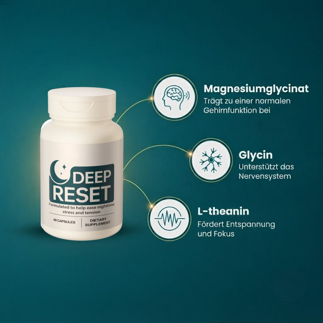 DeepReset™ | Nahrungsergänzung bei Angst