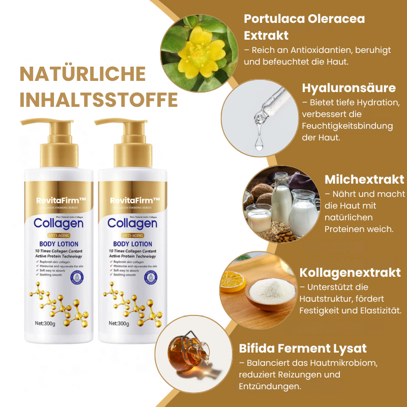 RevitaFirm™ | Collagen Anti-Aging Körperlotion