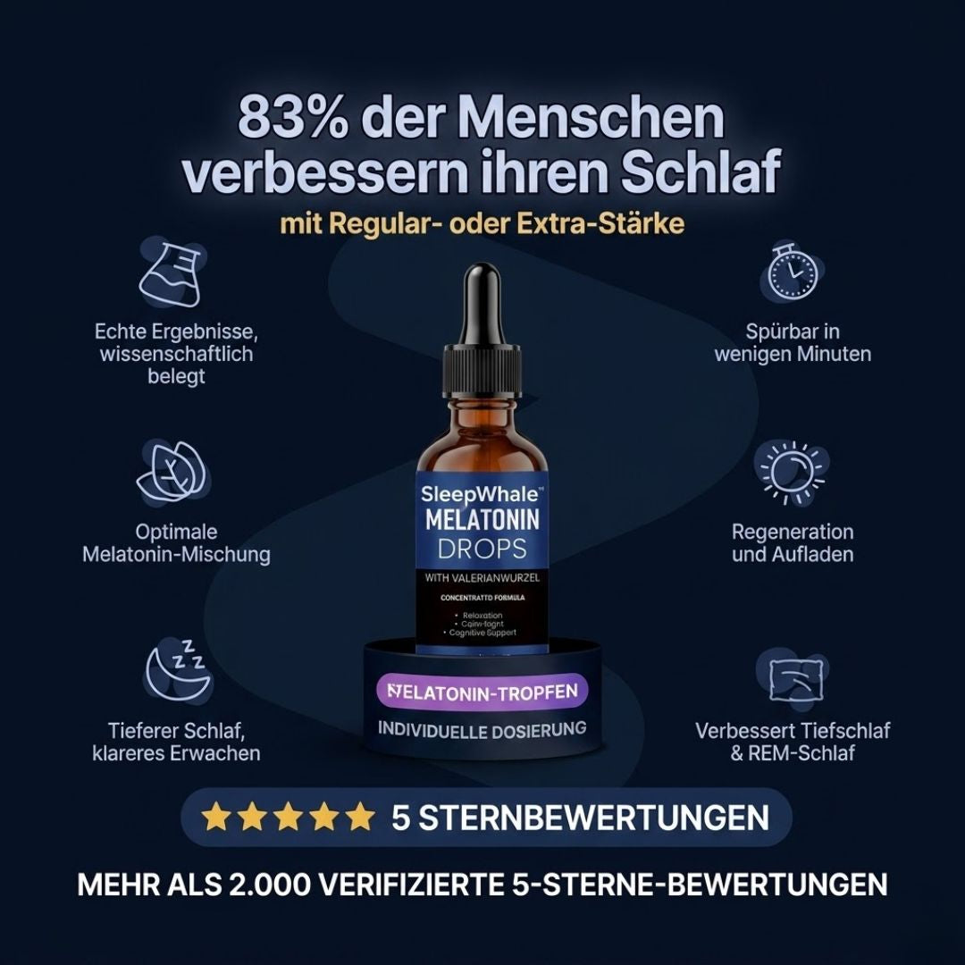 SleepWhale™ | Schlafunterstützungs-Supplement