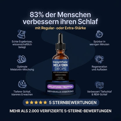 SleepWhale™ | Schlafunterstützungs-Supplement