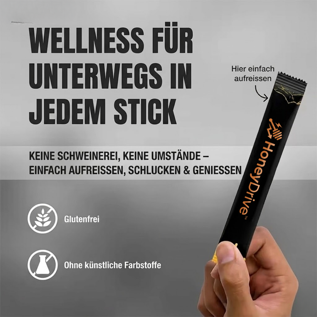 HoneyDrive™ | Männer-Performance-Honig