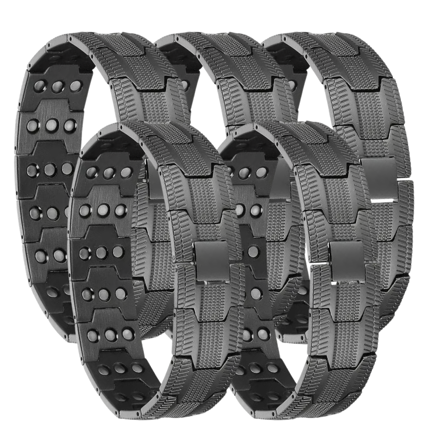 MagnoElite™ | Elegantes magnetisches Kupferarmband für Männer