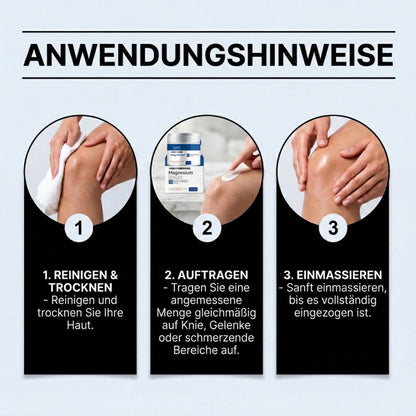 MagneRelief™  | Magnesiumchlorid-Creme zur Linderung und Regeneration