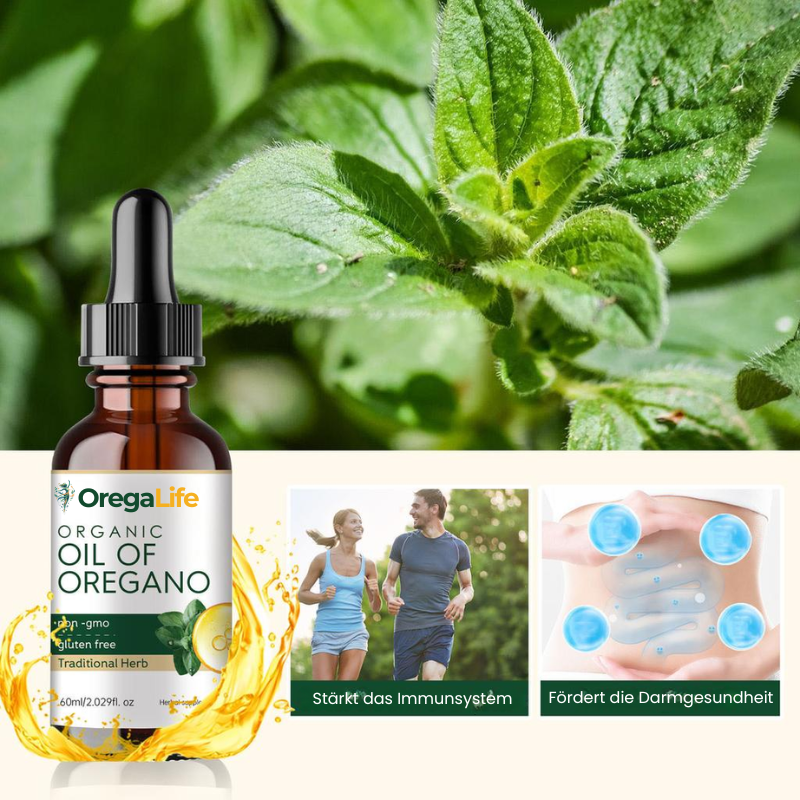 OregaLife™ | Organische Detox-Öltropfen für eine gesunde Verdauung