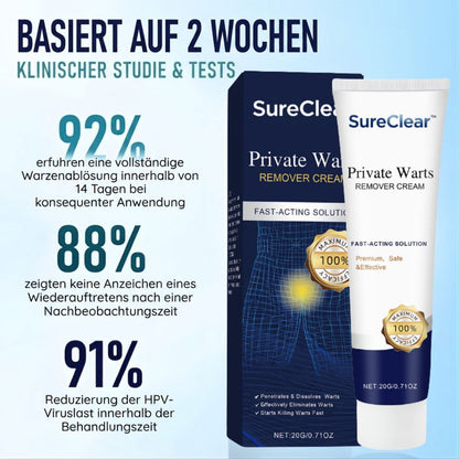 SureClear™  | Genitalwarzen-Entfernungscreme