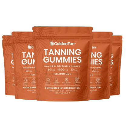 GoldenTan™ | Selbstbräunungs-Gummies