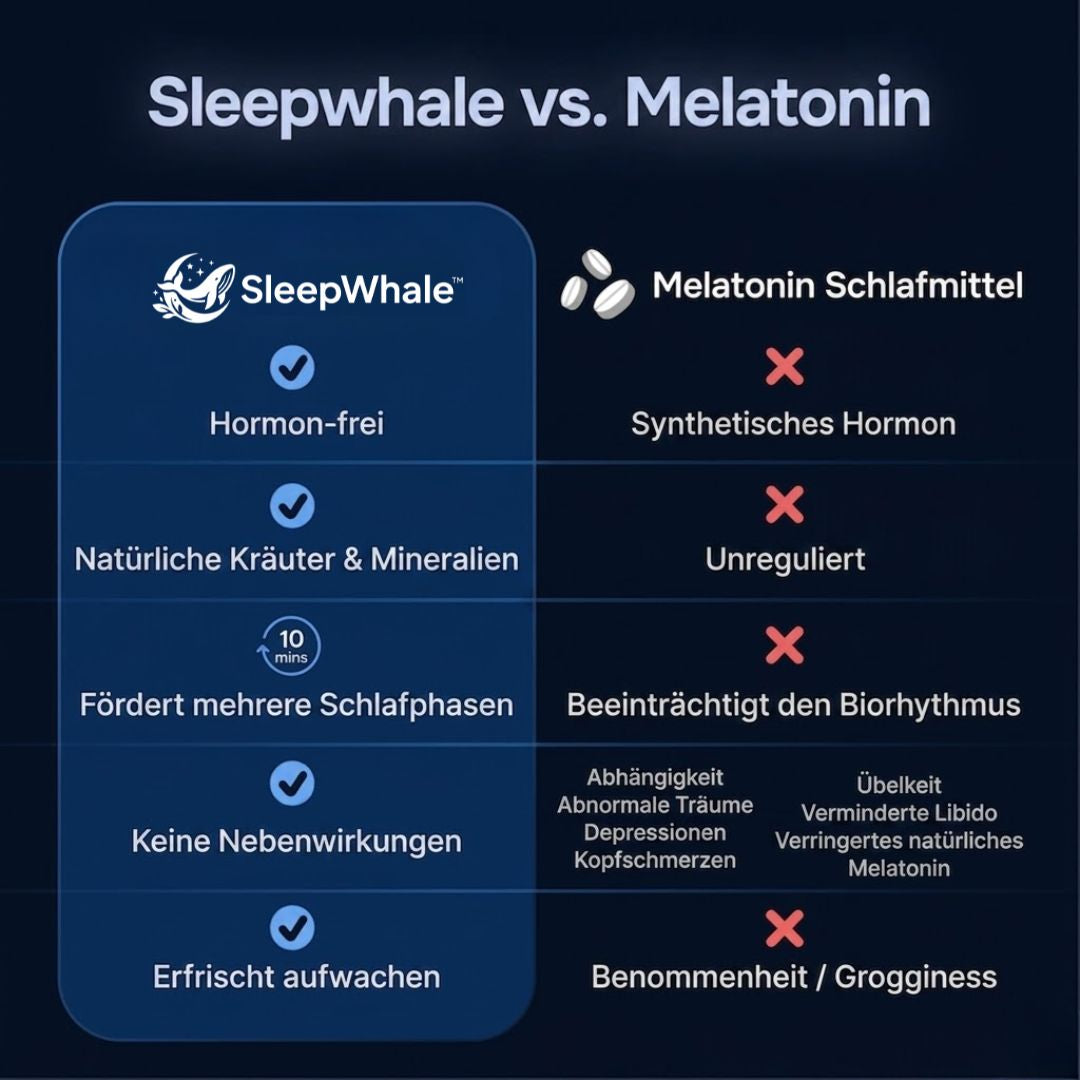 SleepWhale™ | Schlafunterstützungs-Supplement