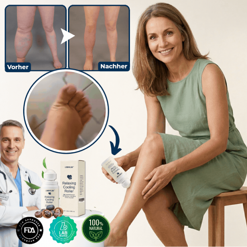 LymphFlow™ | Roller gegen Beinschwellungen