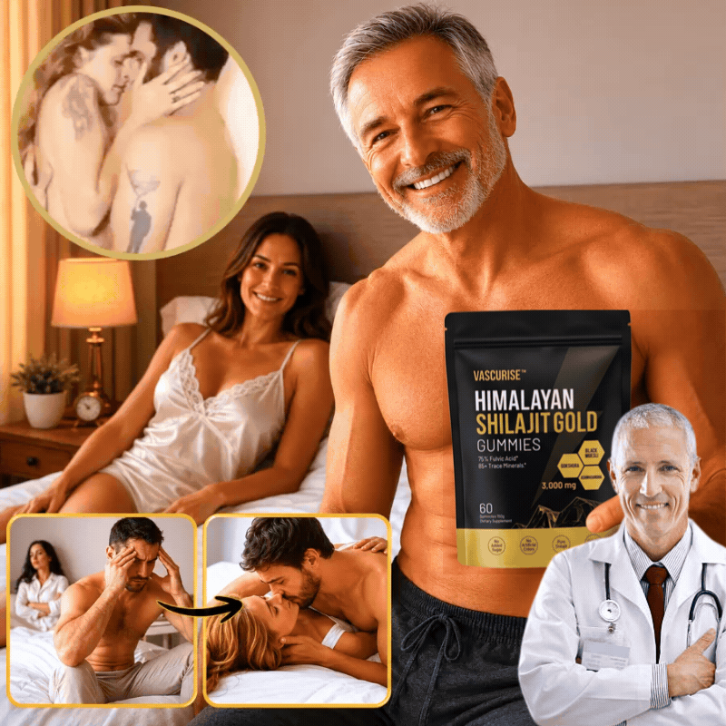 VascuRise™ | Shilajit-Gummies-Komplex für die männliche Potenz