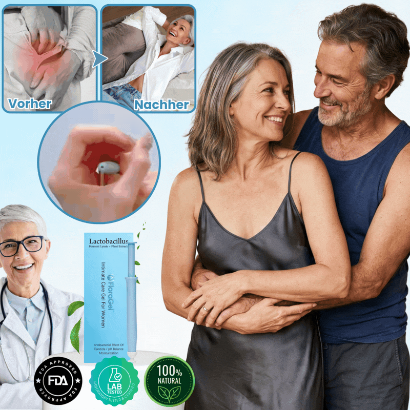 FloraGel™ | Lactobacillus-Ferment-Lysat + 6 pflanzliche Wirkstoffe für einen ausgeglichenen pH-Wert