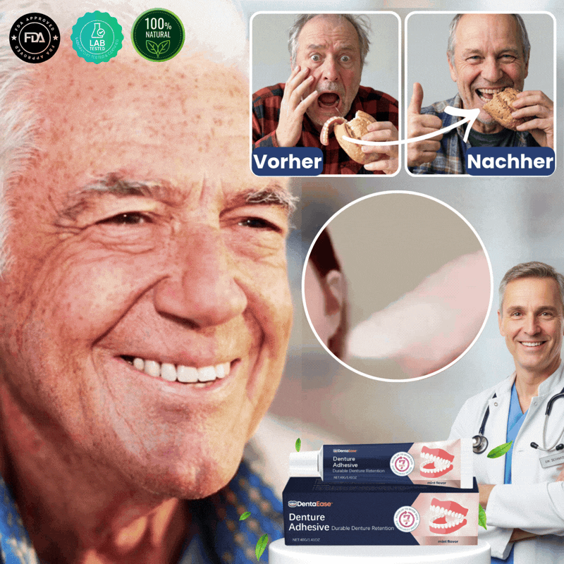 DentaEase™ | Thermoplastischer Prothesenhaftstoff