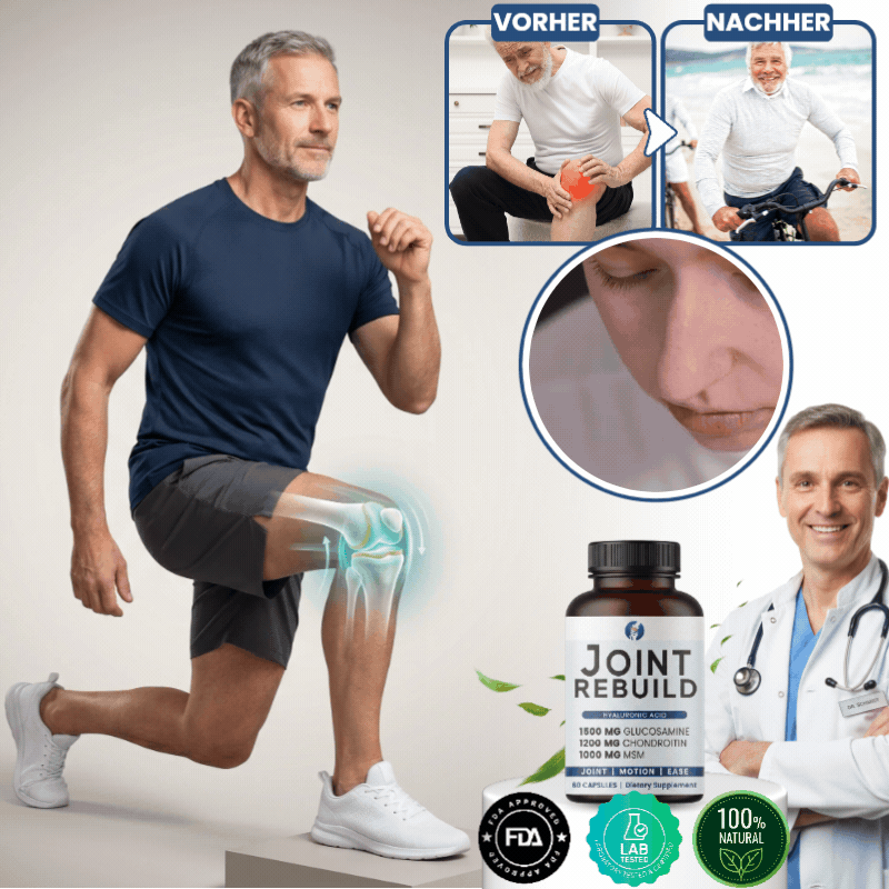 JointRebuild™ | 100% Natürliche Gelenkunterstützung