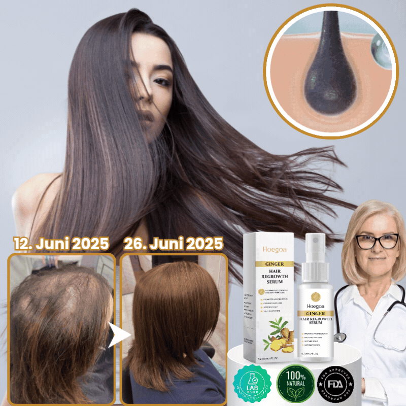 StrandFix™ | Ingwer Haarwuchsserum